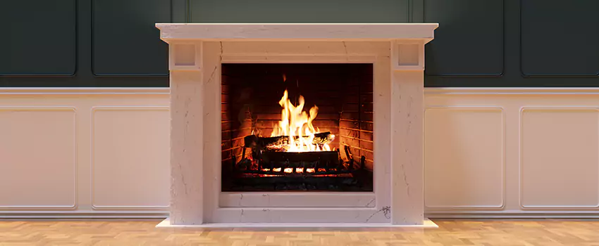 Open Flame Wood-Burning Fireplace Installation Services in Palm Beach Gardens, Florida