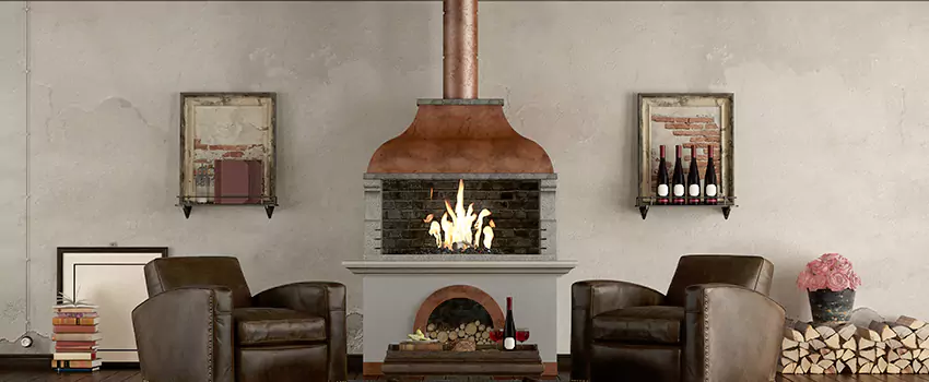 Thelin Hearth Products Providence Pellet Insert Fireplace Installation in Palm Beach Gardens, FL