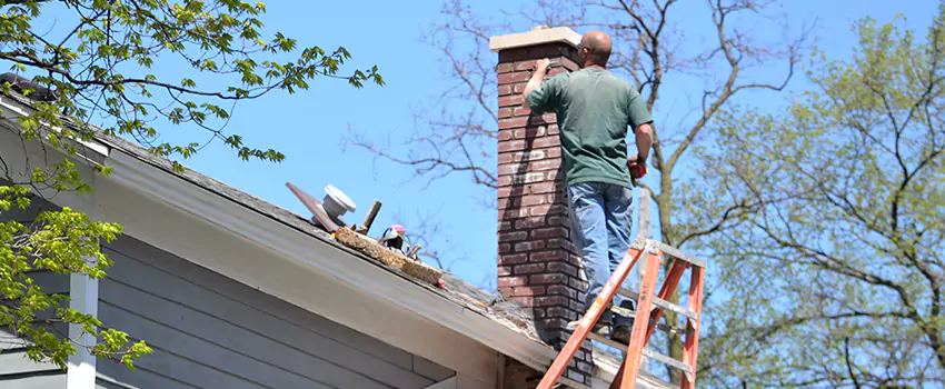 Vinyl and PVC Chimney Flashing Installation in Palm Beach Gardens, FL