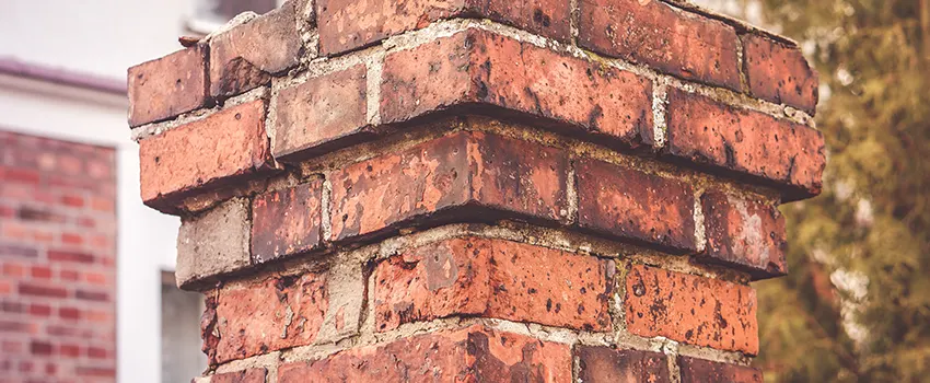 Cracked Chimney Bricks Repair Cost in Palm Beach Gardens, Florida